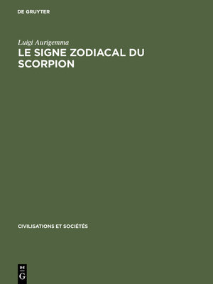 cover image of Le Signe zodiacal du Scorpion